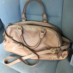 Miu Miu bag with a crossbody strap